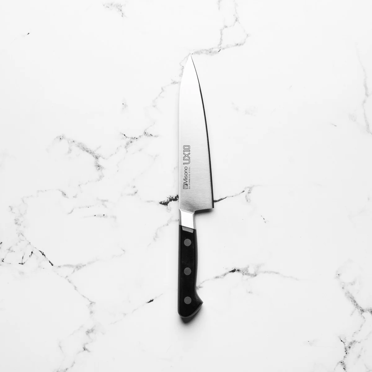 Misono 711 UX10 Stainless Gyuto 180mm - Image 3