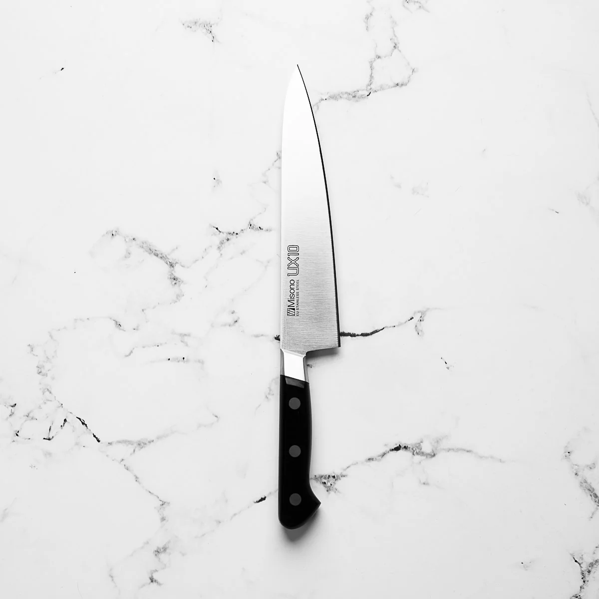 Misono 712 UX10 Stainless Gyuto 210mm - Image 3
