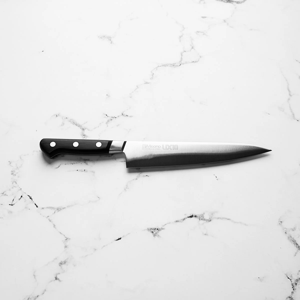 Misono 712 UX10 Stainless Gyuto 210mm - Image 4