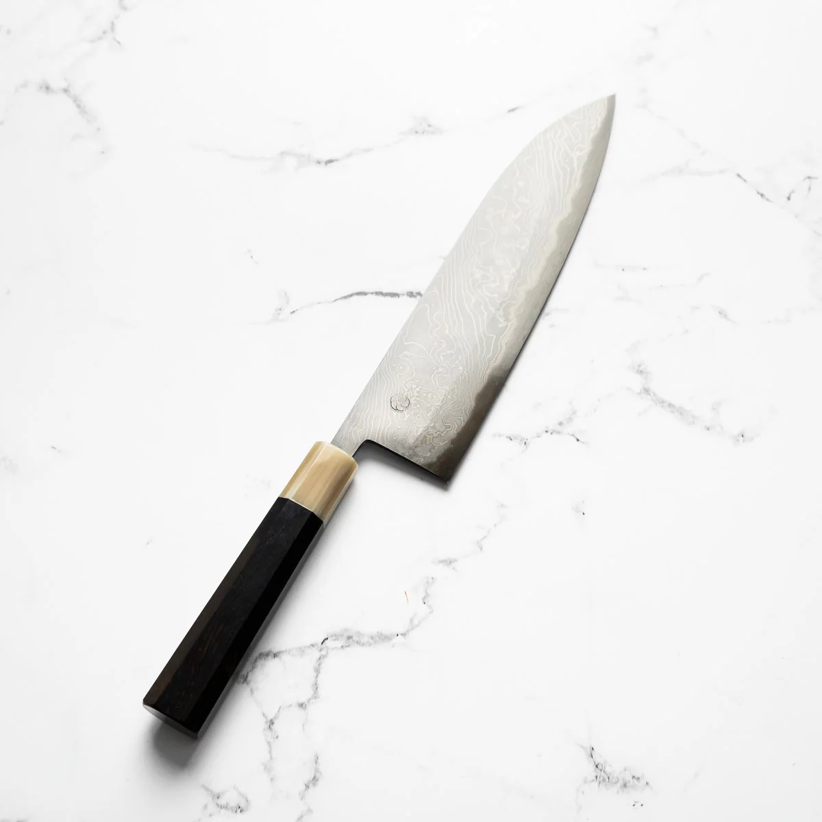 Miyazaki Hineri Blue 2 Damascus Gyuto 240mm - Image 2