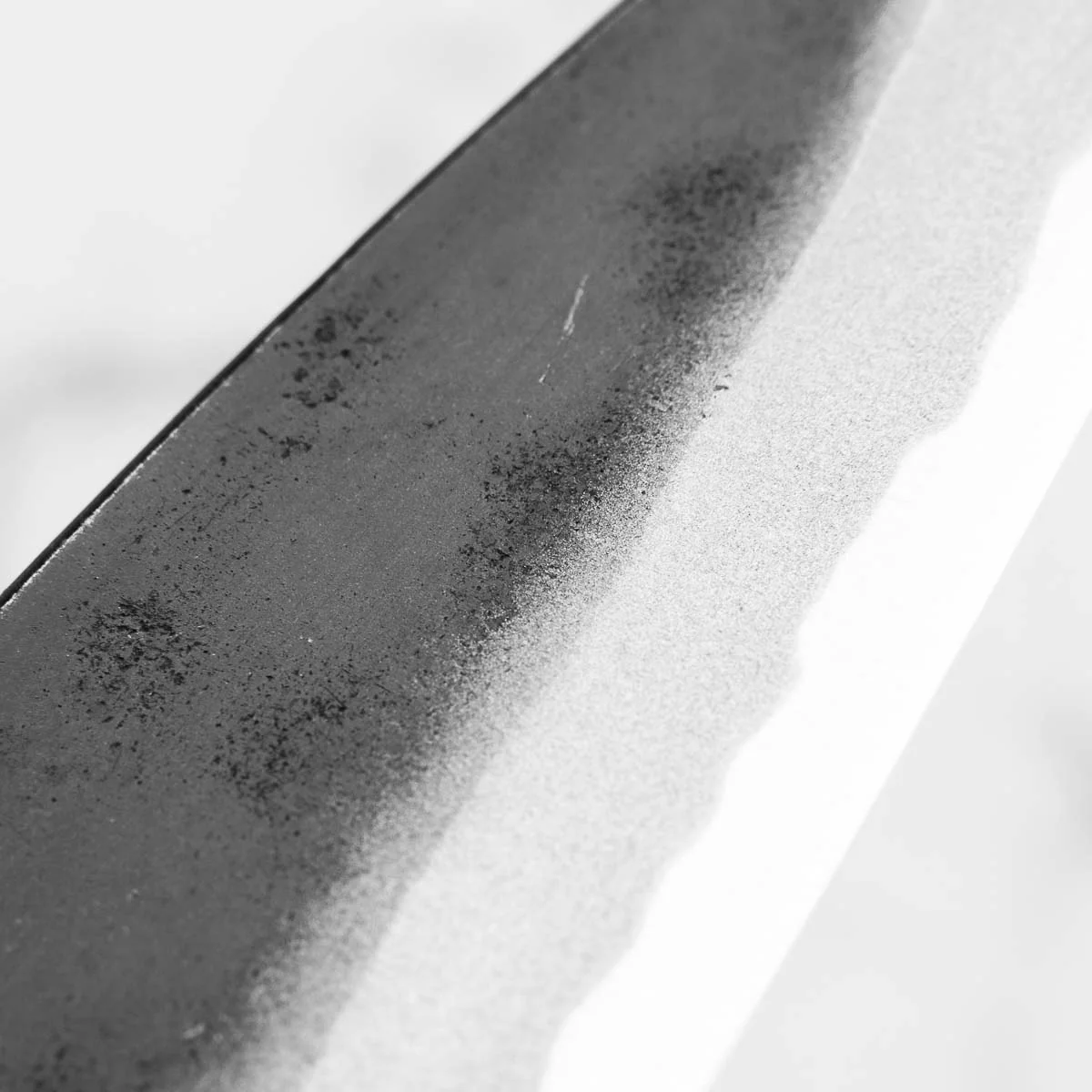 Morihei Munetsugu Blue 2 Kurouchi Petty 135mm - Image 6
