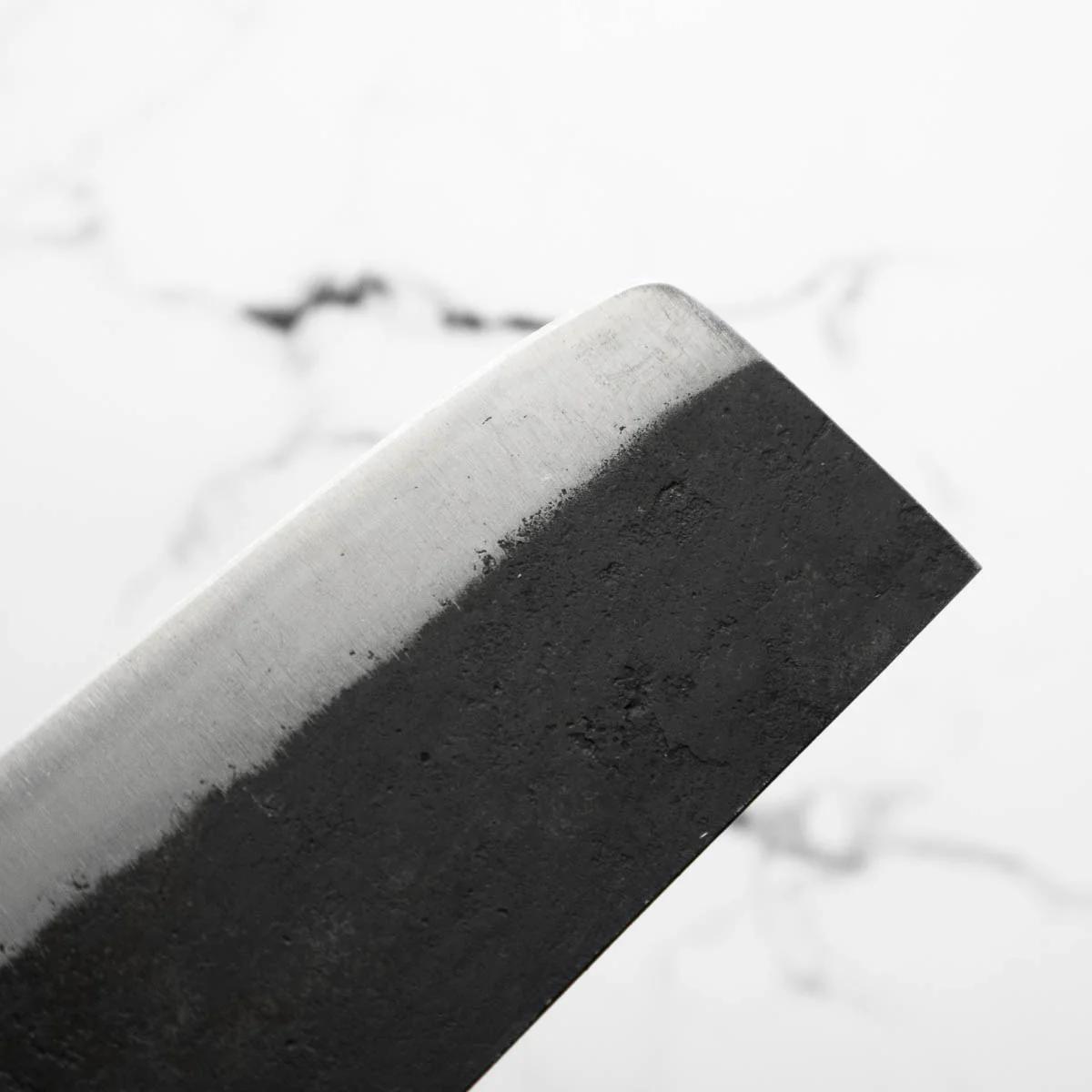 Morihei Hisamoto White 2 Kurouchi Nakiri 165mm - Ebony & Blonde - Image 6