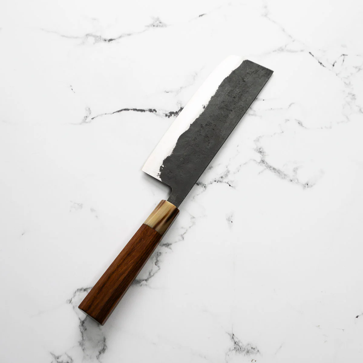 Morihei Hisamoto White 2 Kurouchi Nakiri 165mm - Quince - Image 2