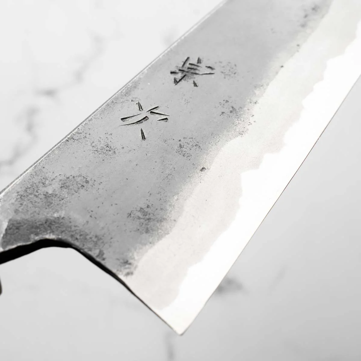 Morihei Munetsugu Blue 2 Kiritsuke 210mm - Image 5