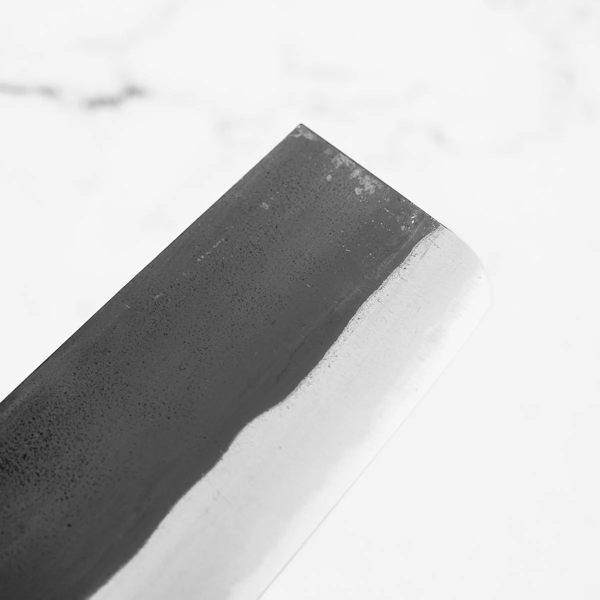 Morihei Munetsugu Blue 2 Kurouchi Nakiri 165mm - Image 7