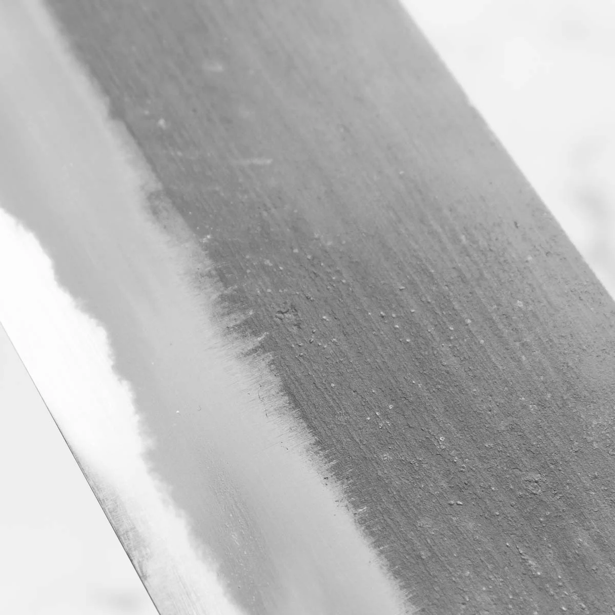 Mutsumi Hinoura Ajikataya White 2 Nakiri 165mm - Bocote / Black Horn - Image 6