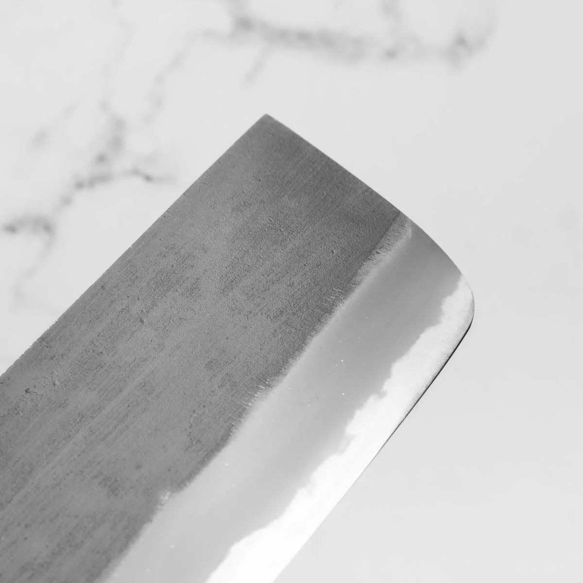 Mutsumi Hinoura Ajikataya White 2 Nakiri 165mm - Bocote / Black Horn - Image 7
