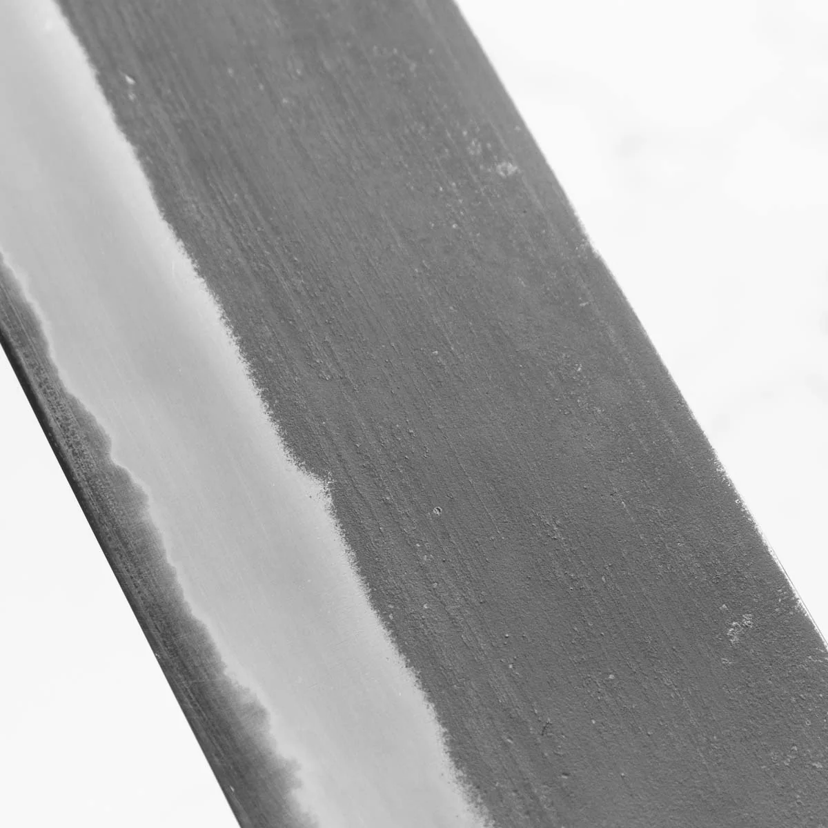 Mutsumi Hinoura Ajikataya White 2 Nakiri 165mm - Ebony / Black Horn - Image 6