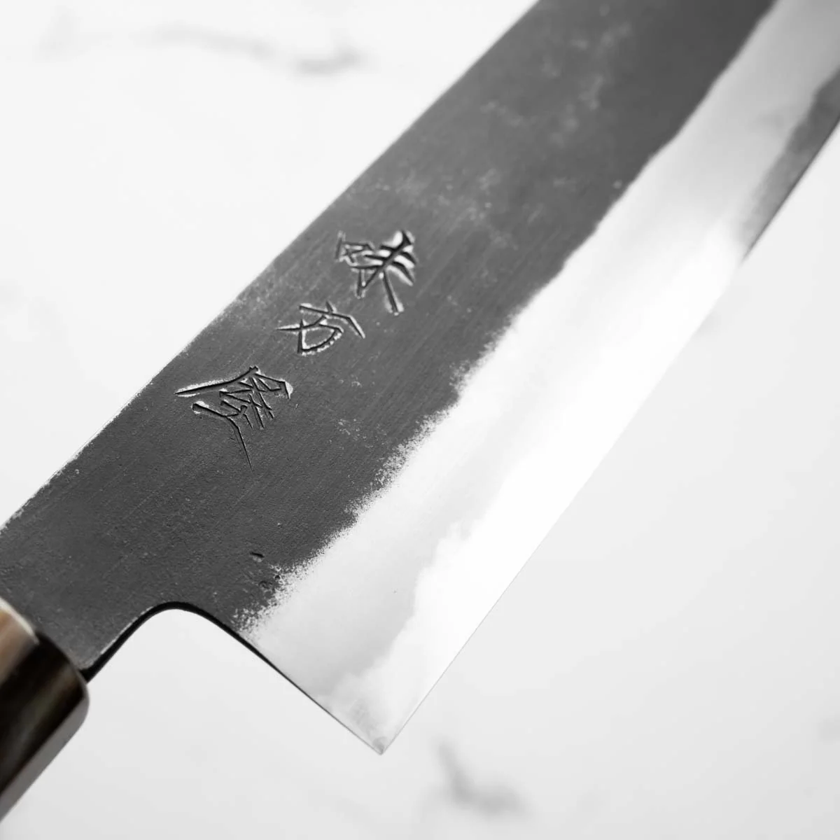 Mutsumi Hinoura Ajikataya White 2 Nakiri 165mm - Lauraceae & Black Horn - Image 5