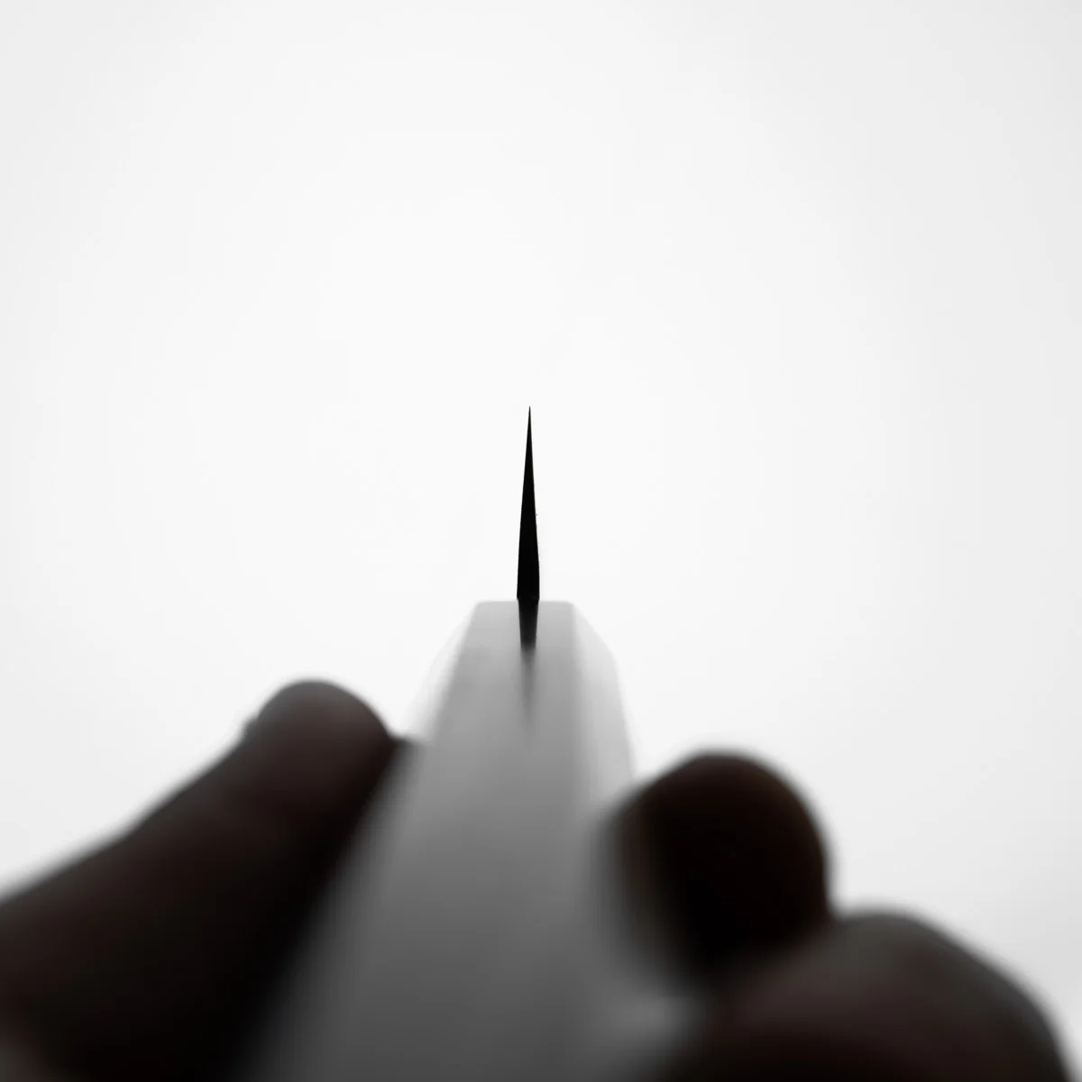 Mutsumi Hinoura Ajikataya White 2 Petty 135mm - Bocote & Black Horn - Image 8