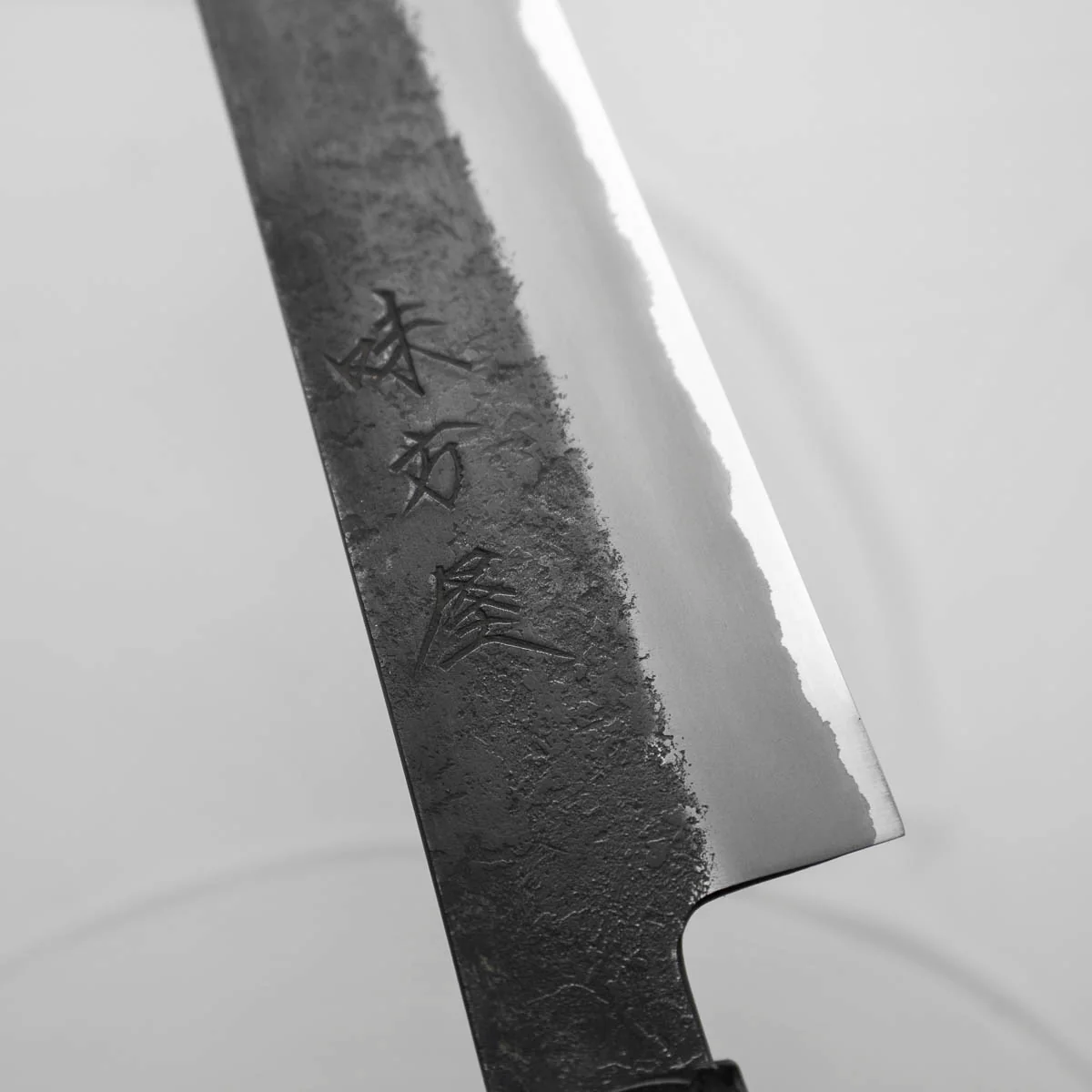 Mutsumi Hinoura Ajikataya White 2 SS Clad Sujihiki 270mm - Dark Maple - Image 7