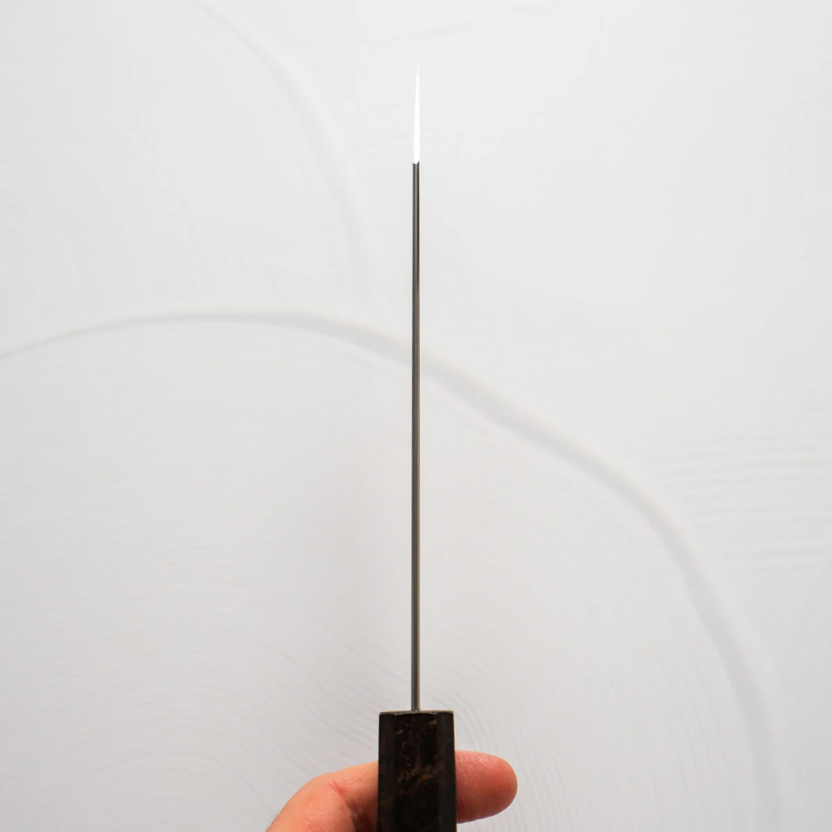 Myojin Riki Seisakusho Cobalt Special Bunka 180mm - Ebony - Image 6