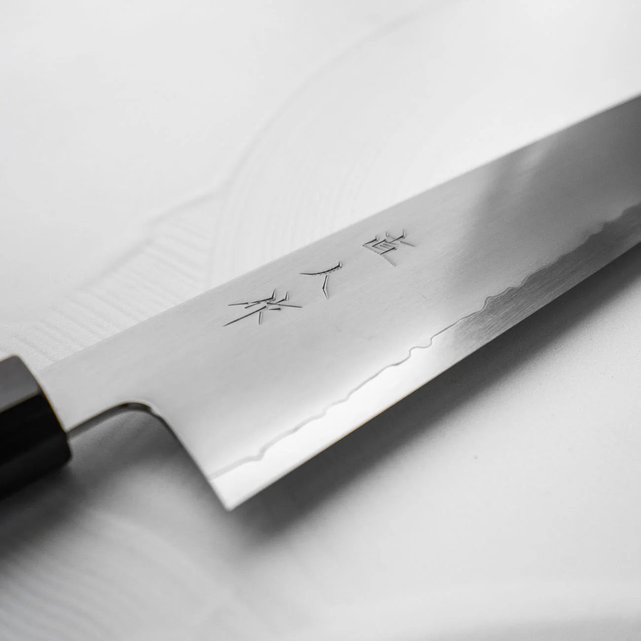 Myojin Riki Seisakusho SG2 Gyuto 240mm - Ebony - Image 5