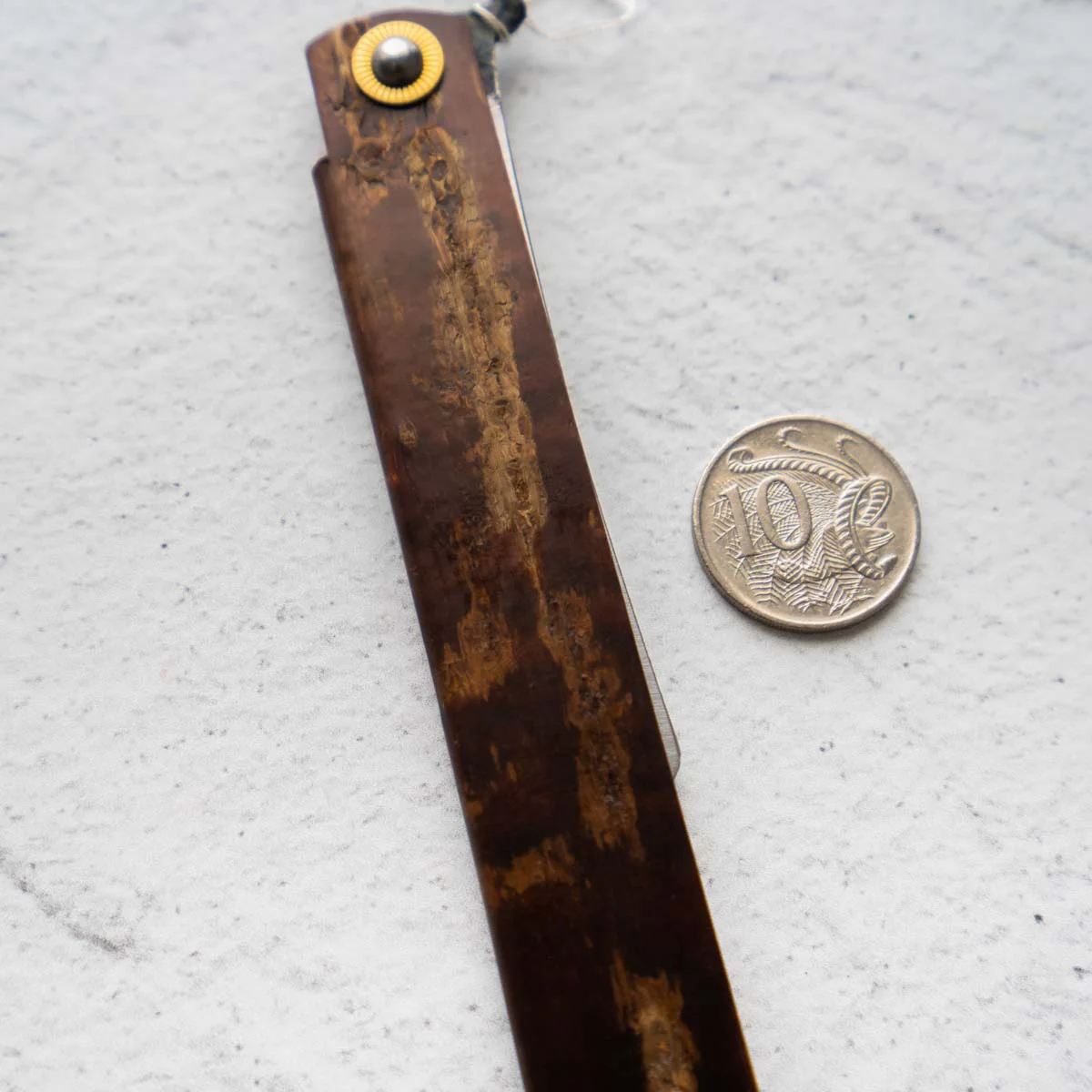 Nagao Kanekoma Higonokami Aogami Custom - Birch - No 12 - Image 2