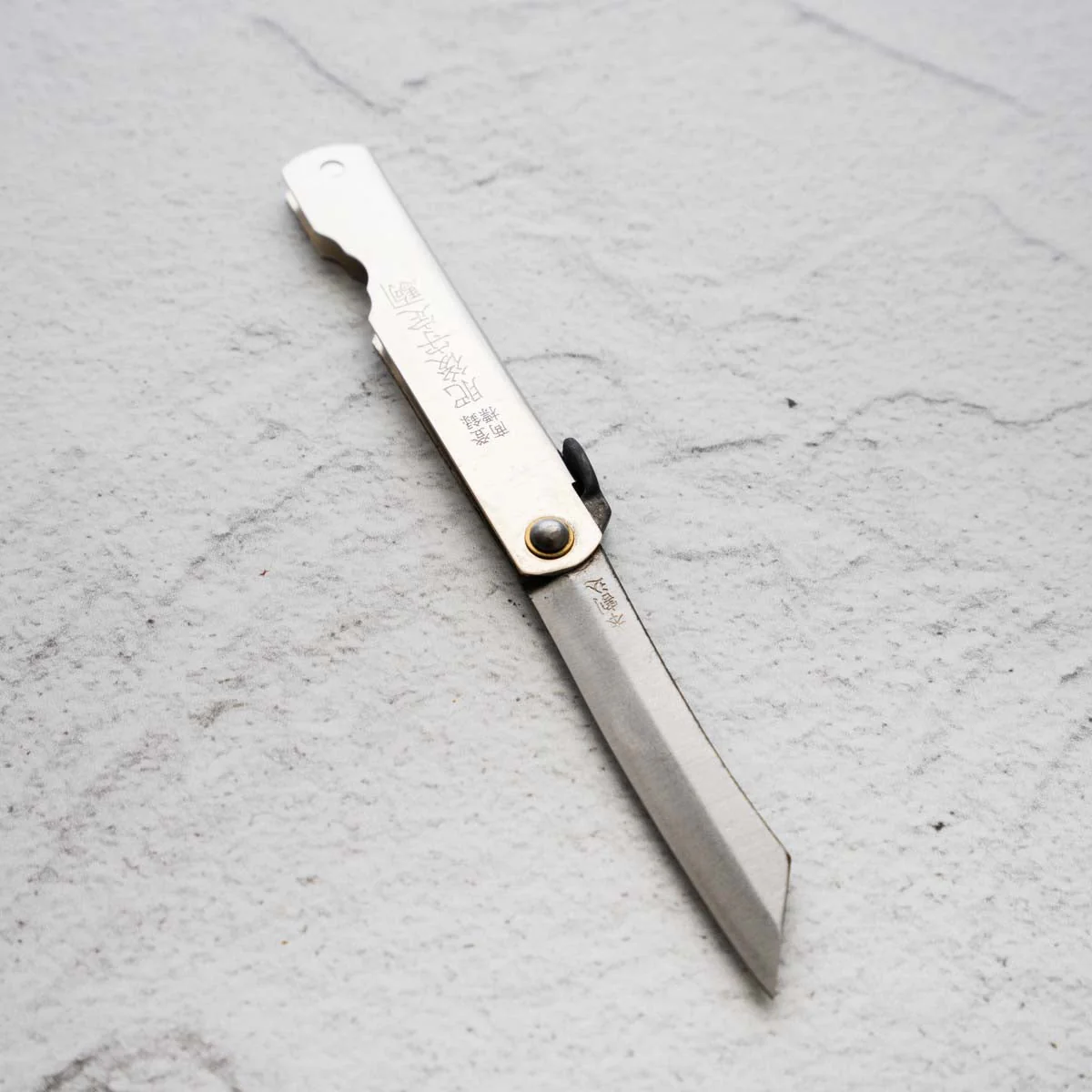 Nagao Kanekoma Higonokami SK Steel Silver - Medium - Image 2