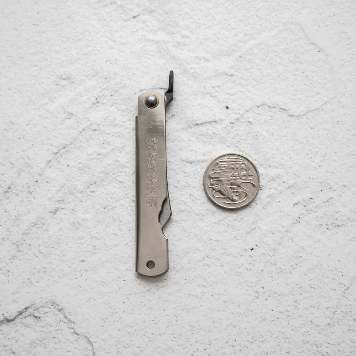 Nagao Kanekoma Higonokami SK Steel Silver - Medium - Image 3