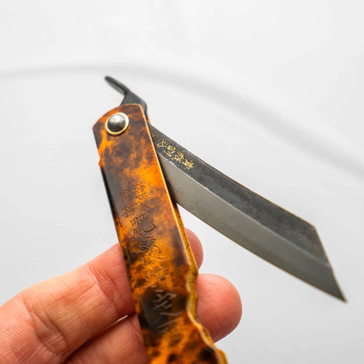 Nagao Kanekoma Higonokami - Orange & Black - Image 2