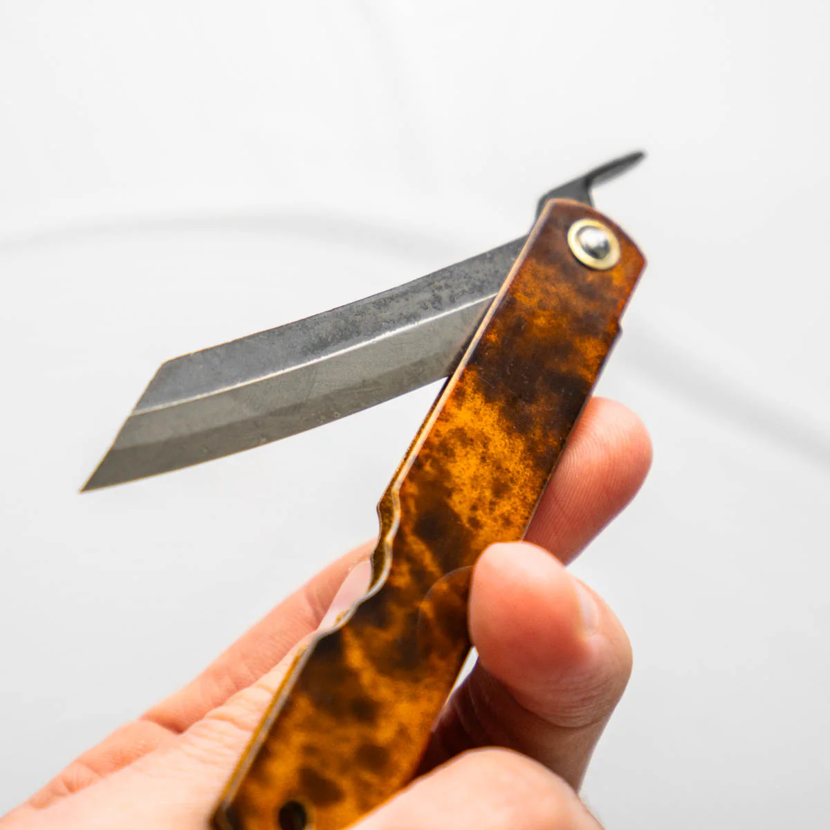 Nagao Kanekoma Higonokami - Orange & Black - Image 3