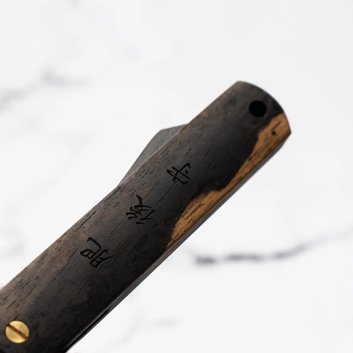 Nagao Kanekoma Higonokami VG10 Custom - Black Persimmon- No 50 - Image 3