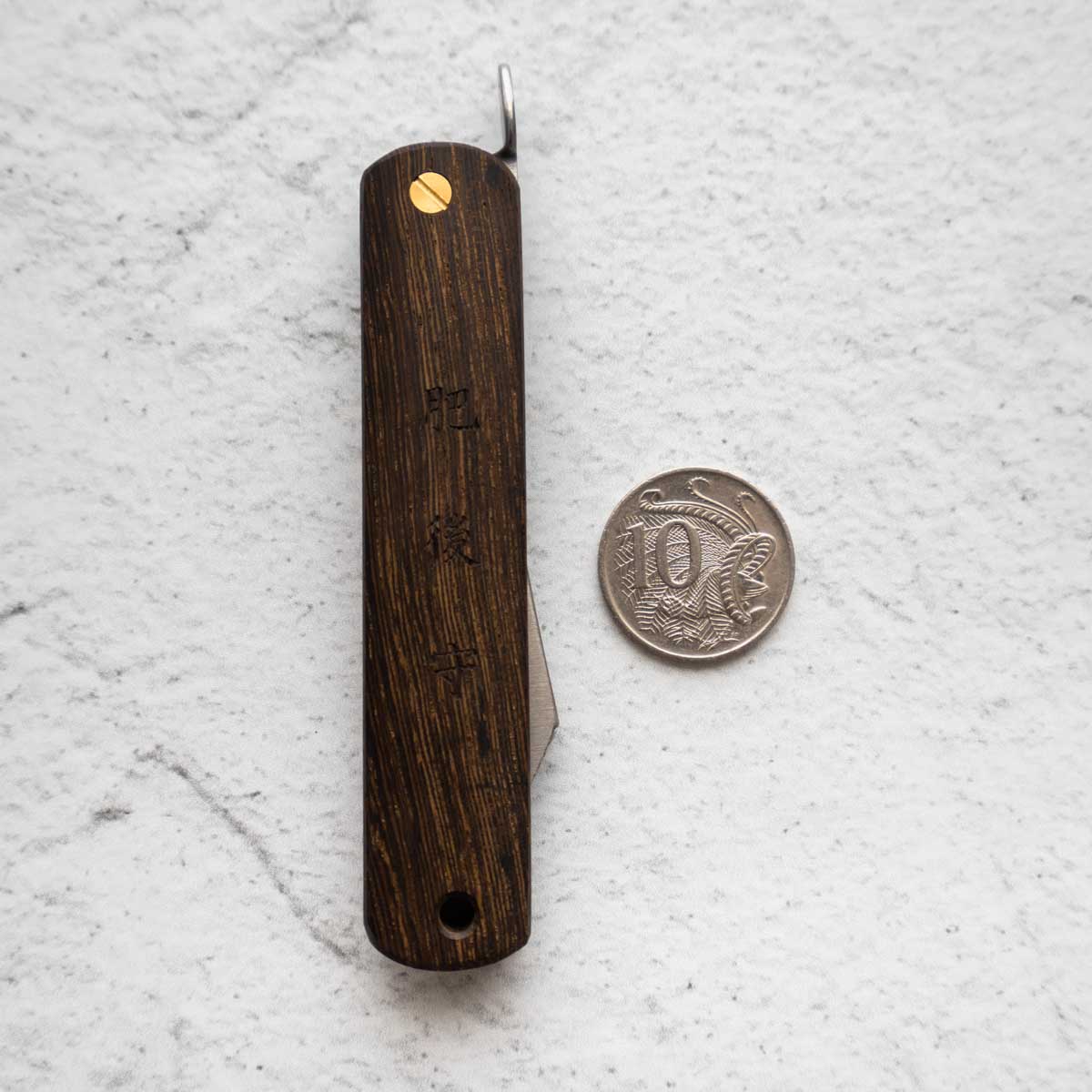 Nagao Kanekoma Higonokami VG10 Custom - Bombay Blackwood - No 49 - Image 3