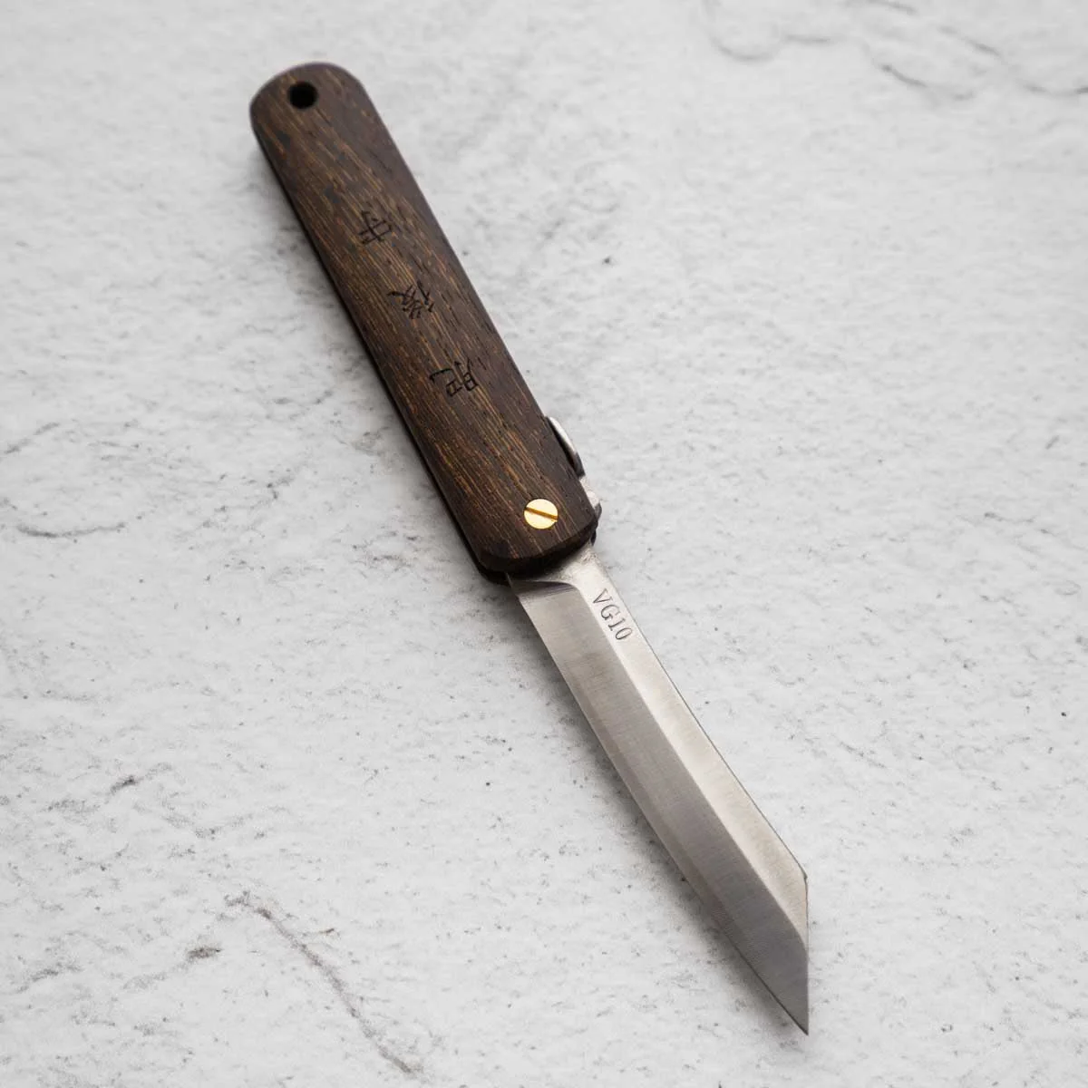 Nagao Kanekoma Higonokami VG10 Custom - Bombay Blackwood - No 49 - Image 4