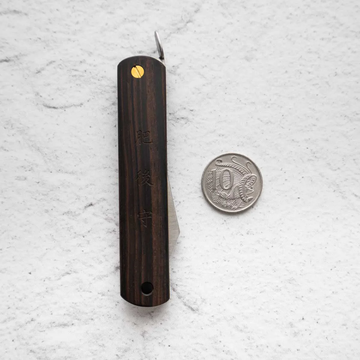 Nagao Kanekoma Higonokami VG10 Custom - Ebony - No 52 - Image 3