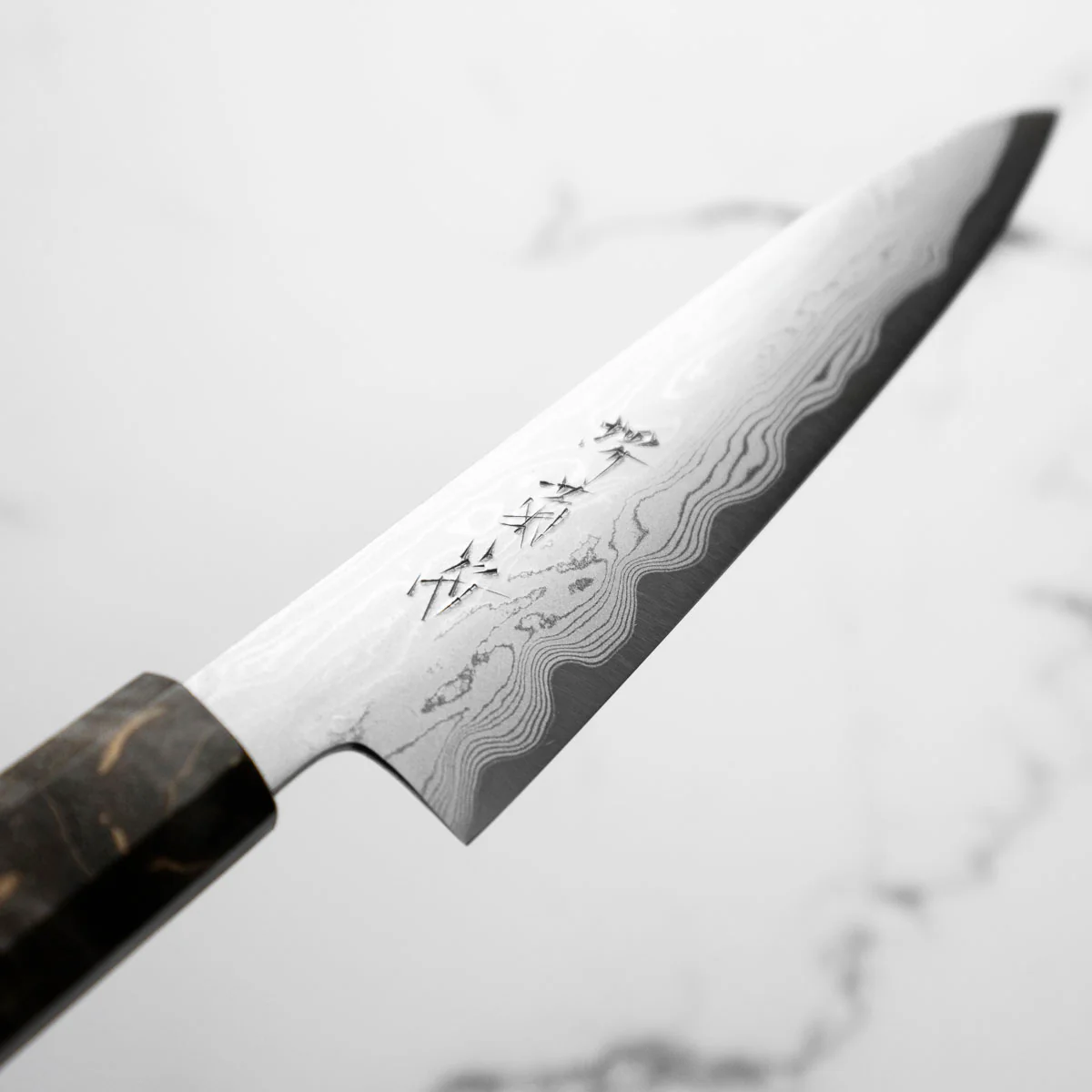 Nakagawa Blue 1 Damascus Petty 150mm - Image 5