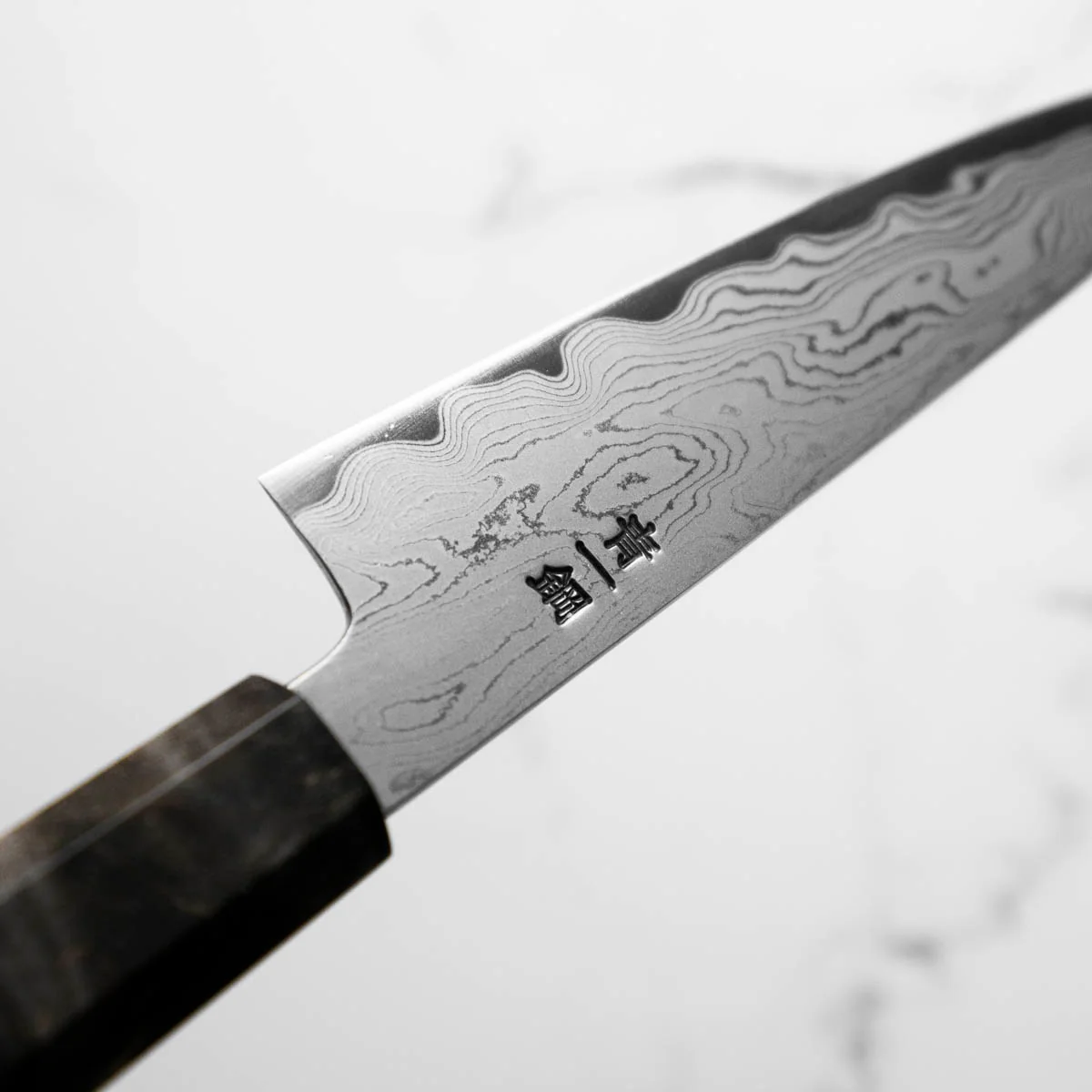 Nakagawa Blue 1 Damascus Petty 150mm - Image 6