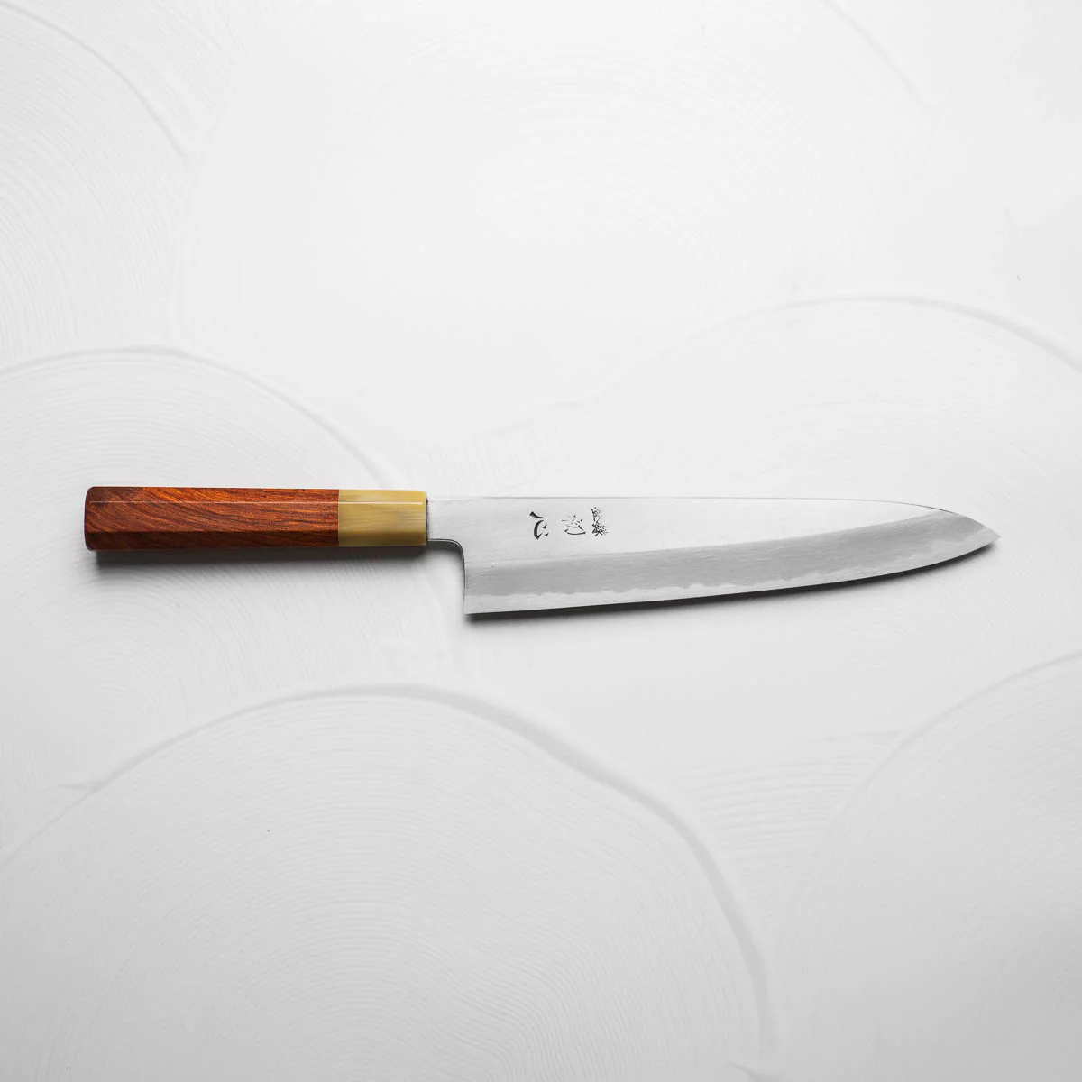 Nakagawa (Hatsukokoro) Blue 1 Migaki Gyuto 240mm - Image 4