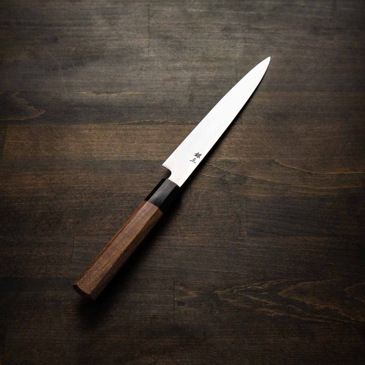 Nakagawa x Kikumori Ginsan Tsuchime Yanagiba 180mm - Image 3