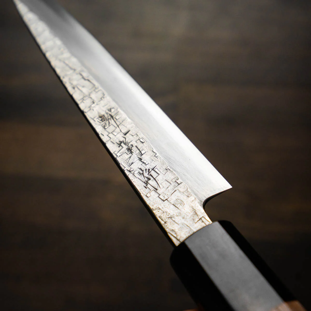 Nakagawa x Kikumori Ginsan Tsuchime Yanagiba 180mm - Image 7