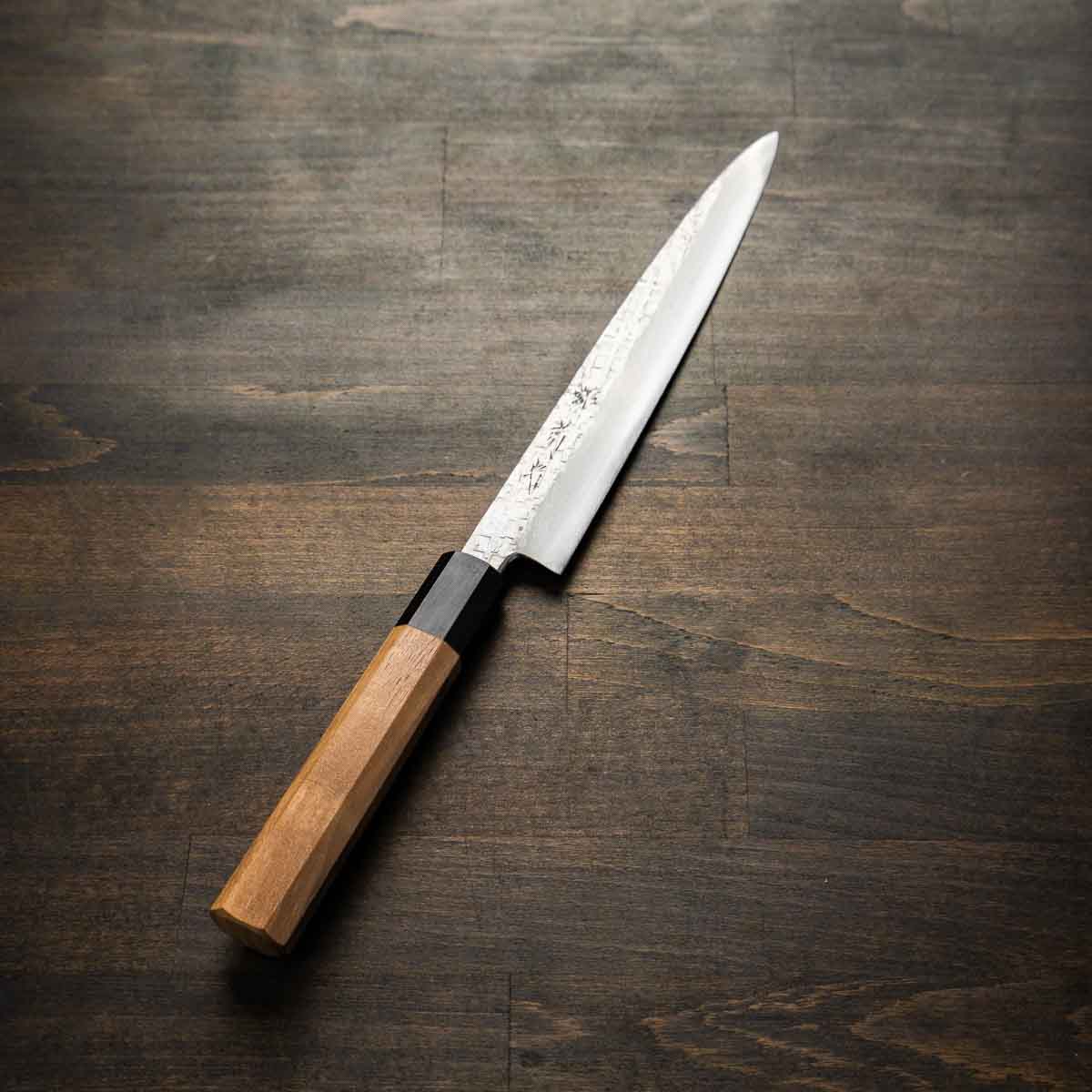 Nakagawa x Kikumori Ginsan Tsuchime Yanagiba 210mm - Image 3