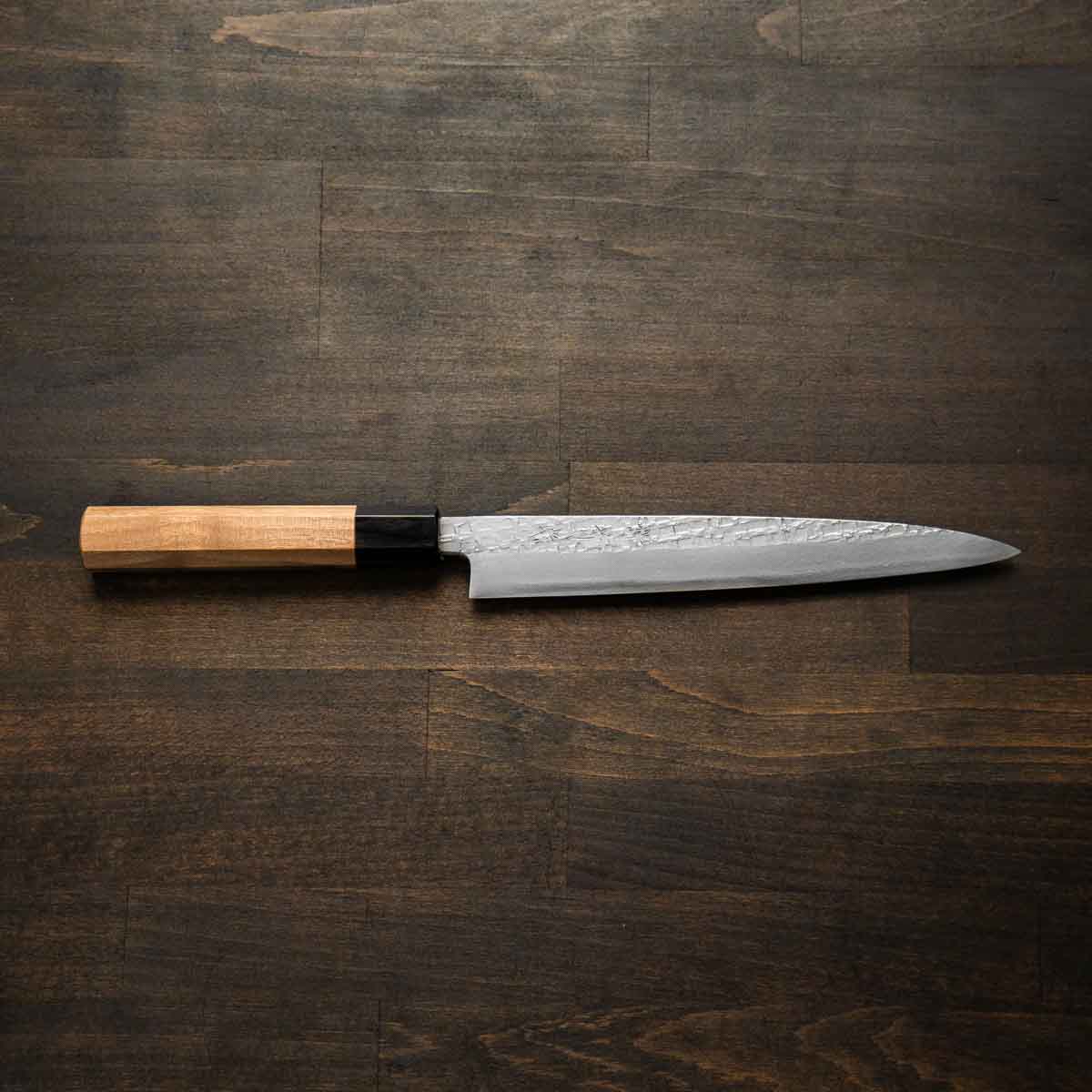 Nakagawa x Kikumori Ginsan Tsuchime Yanagiba 210mm - Image 5