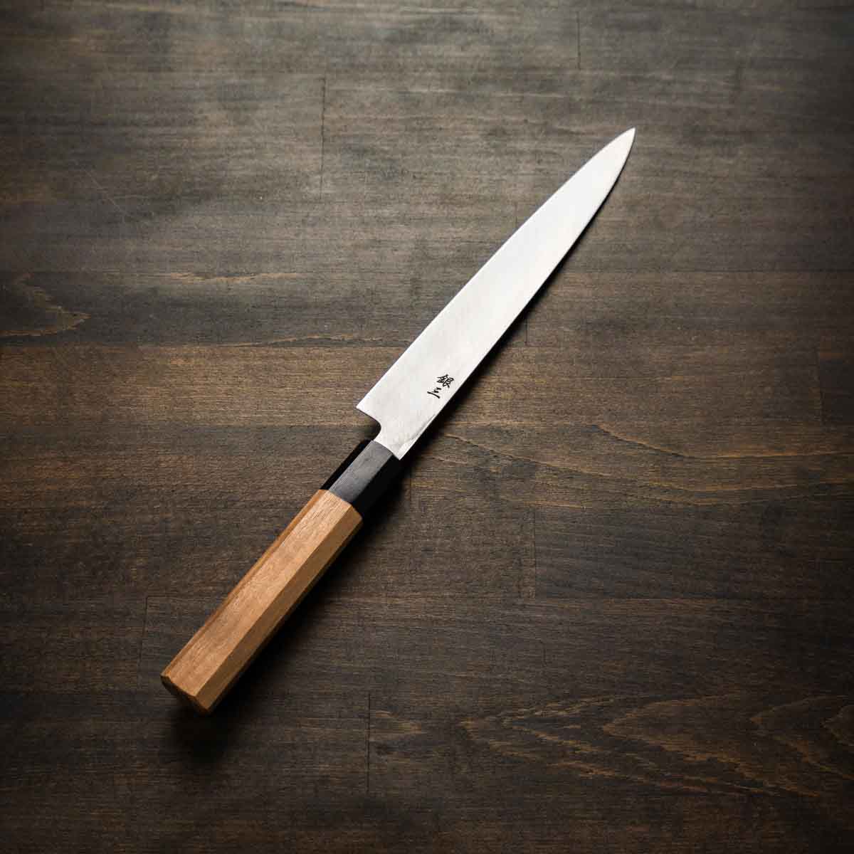 Nakagawa x Kikumori Ginsan Tsuchime Yanagiba 210mm - Image 7