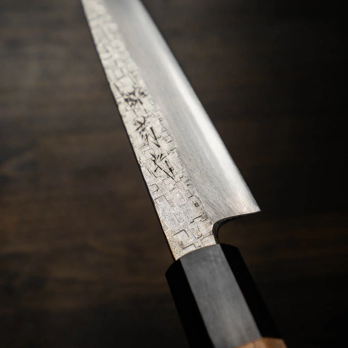 Nakagawa x Kikumori Ginsan Tsuchime Yanagiba 210mm - Image 8