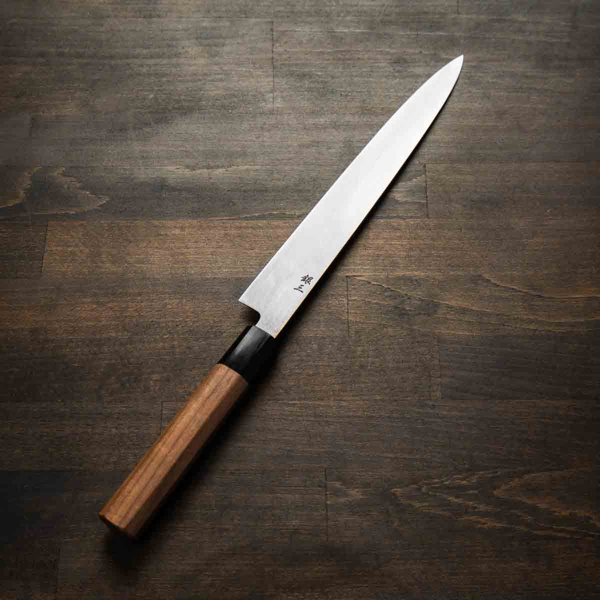 Nakagawa x Kikumori Ginsan Tsuchime Yanagiba 240mm - Image 3