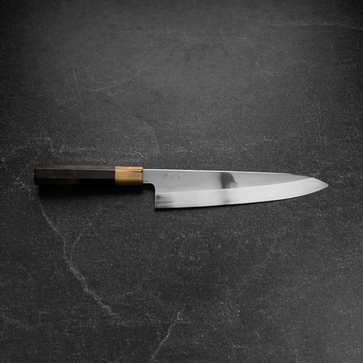 Nakagawa x Sakai Kikumori White 2 Mt Fuji Honyaki Gyuto 210mm - Image 4