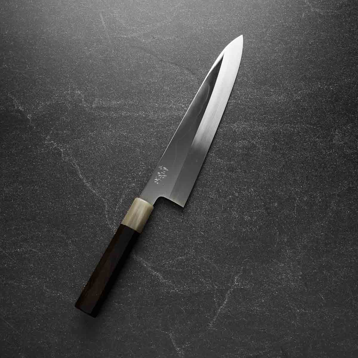 Nakagawa x Sakai Kikumori White 2 Mt Fuji Honyaki Gyuto 240mm - Image 4
