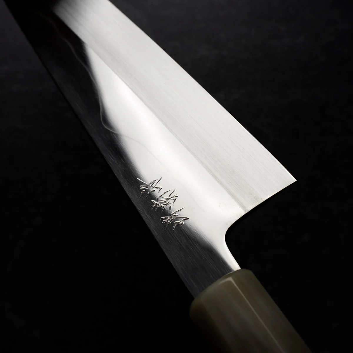 Nakagawa x Sakai Kikumori White 2 Mt Fuji Honyaki Gyuto 240mm - Image 7