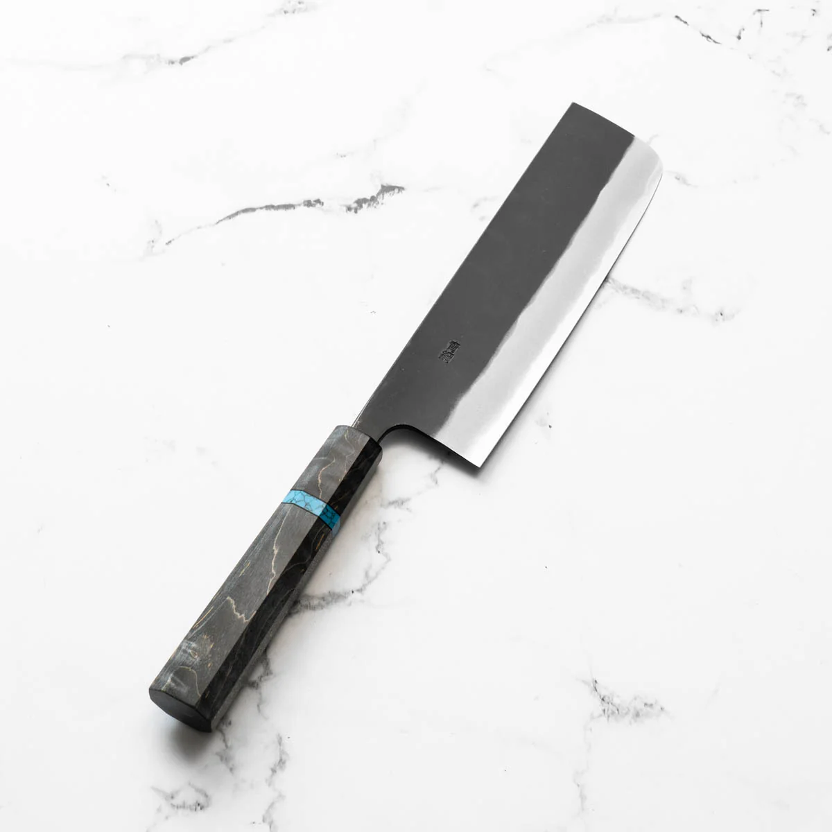 Nao Yamamoto Blue 2 Kurouchi Nakiri - Maple Turquoise - Image 2