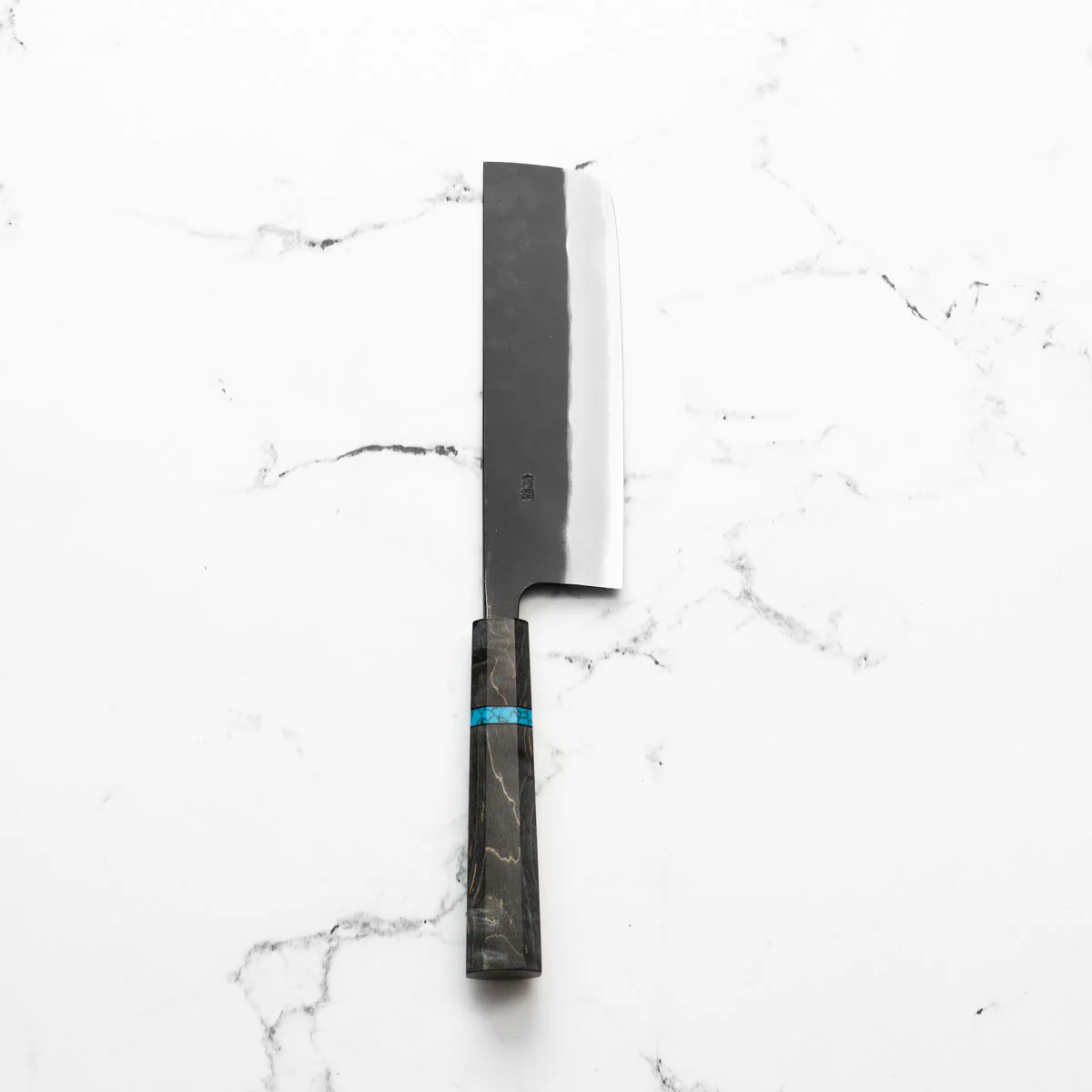 Nao Yamamoto Blue 2 Kurouchi Nakiri - Maple Turquoise - Image 3