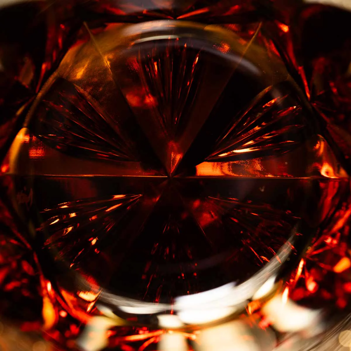 Nemoto Glass Crafts Rock Glass Shizuku Red - Image 5