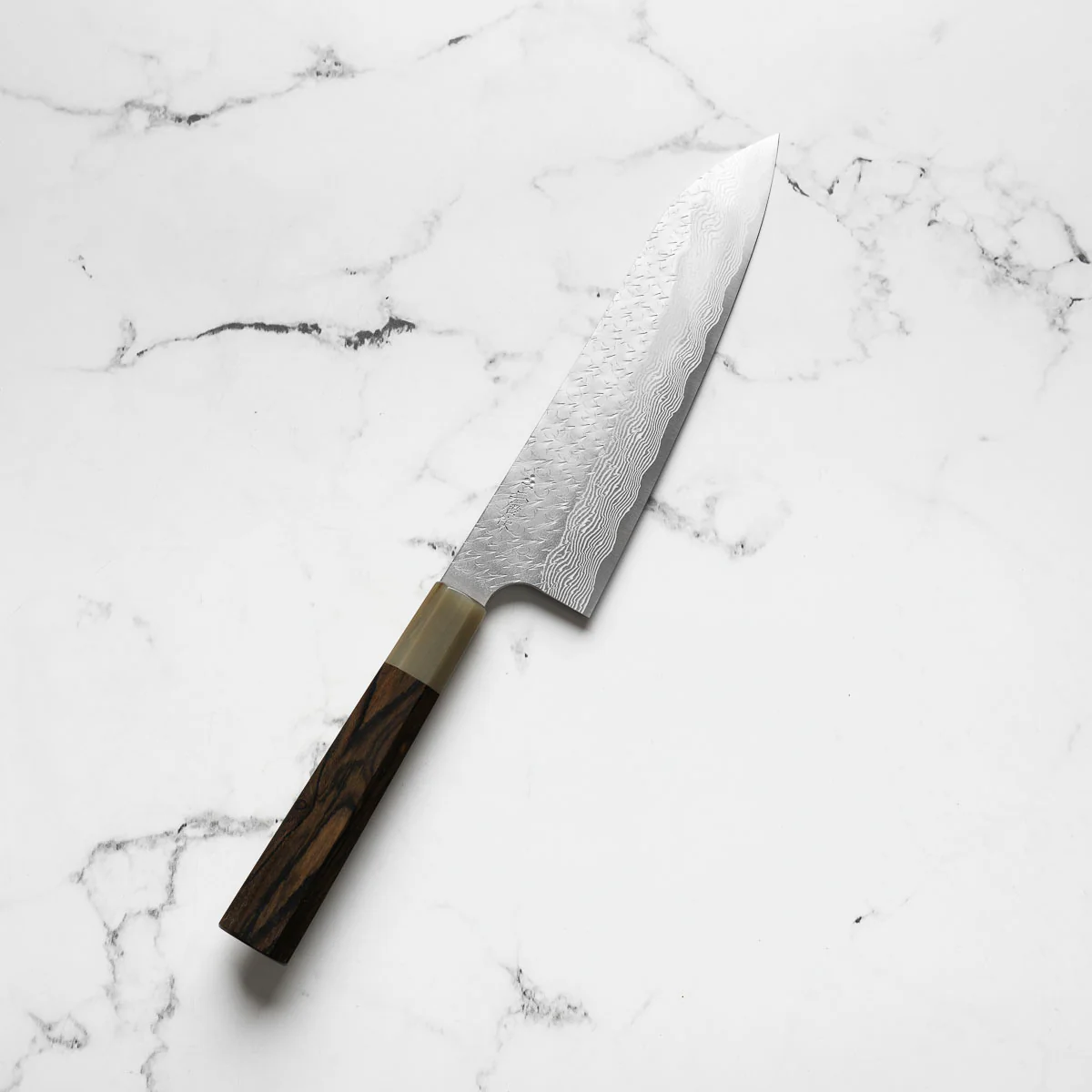 Nigara Hamono SG STRIX Gyuto 210mm - Persimmon - Image 2