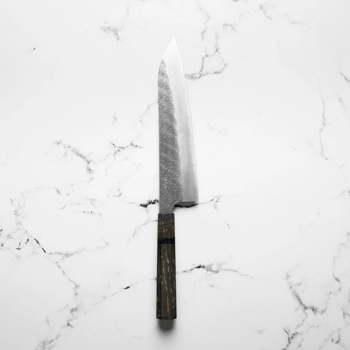 Nigara Hamono SG STRIX Gyuto 240mm - Dark Maple - Image 3