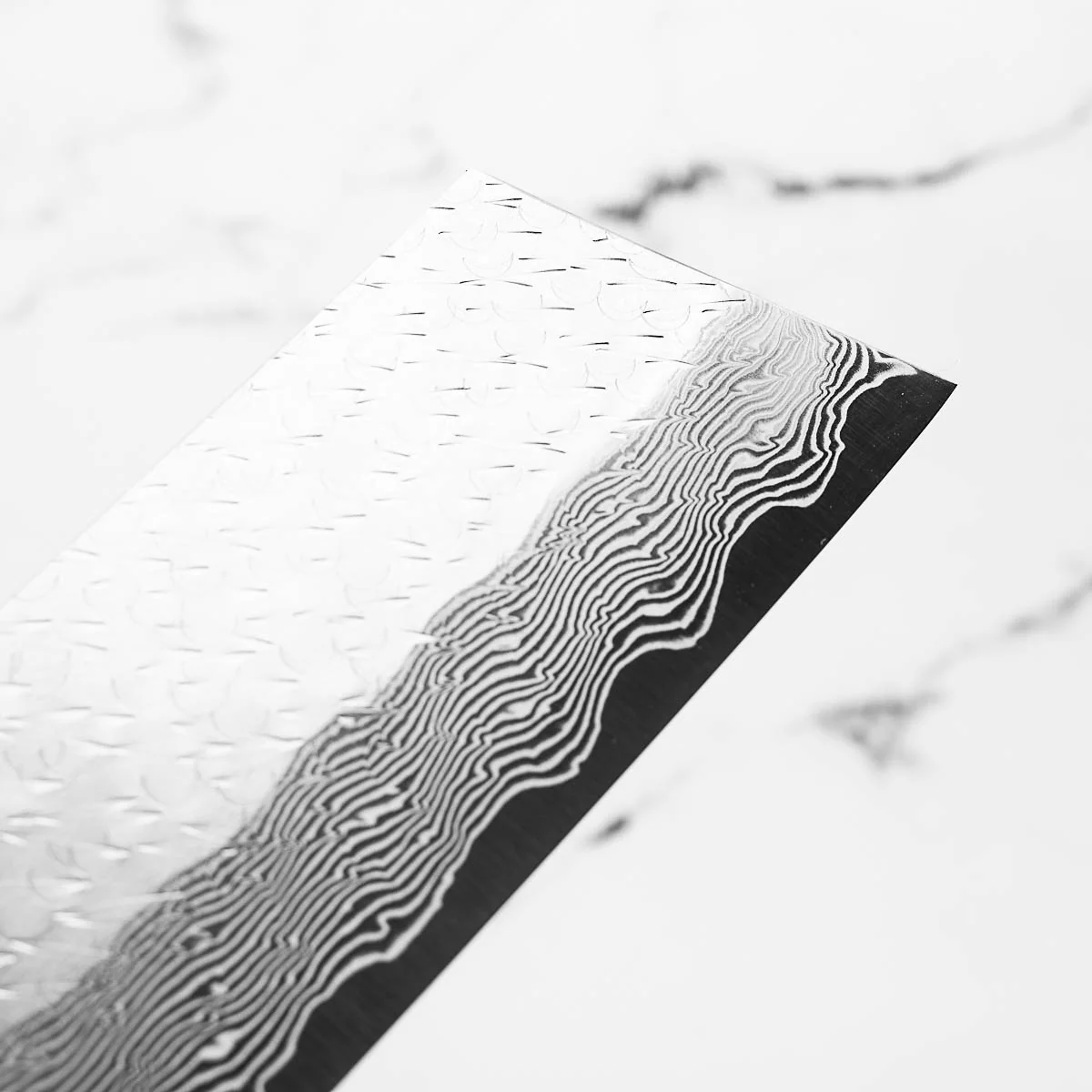 Nigara Hamono SG STRIX Kiritsuke Nakiri 165mm - Dark Carbon Fibre - Image 7