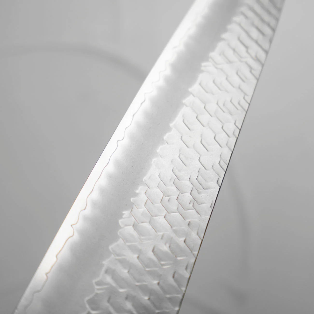 Nigara Hamono SG2 Migaki Tsuchime Gyuto 240mm - Ebony - Image 3