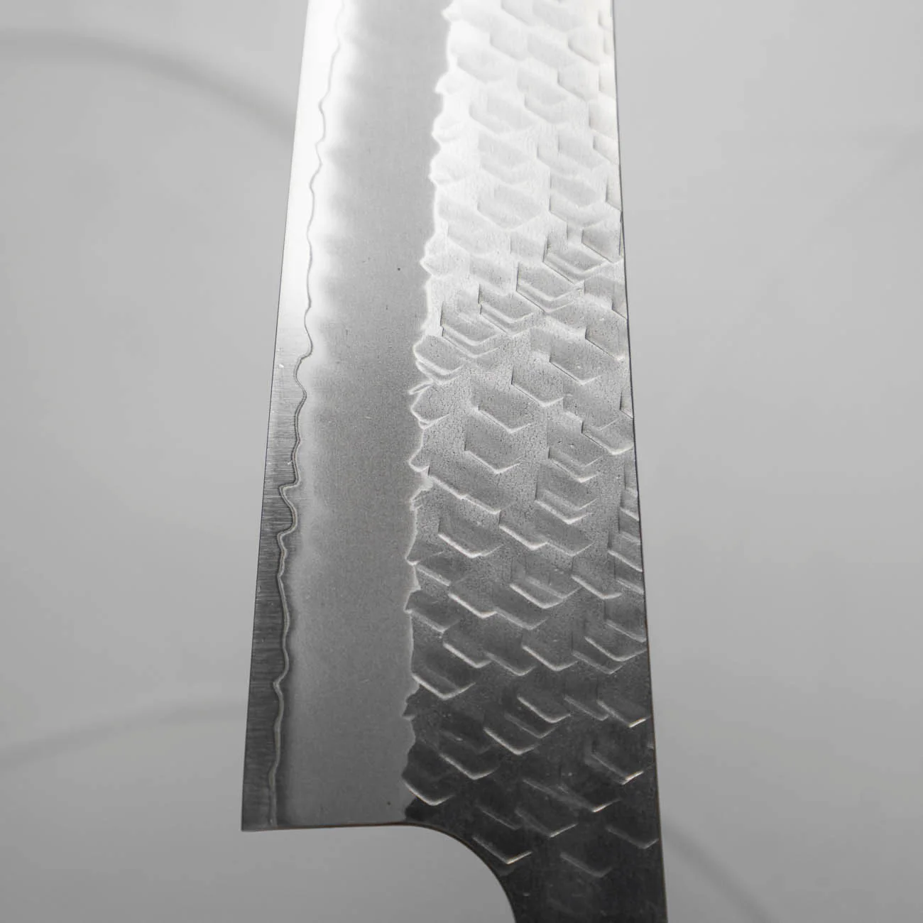 Nigara Hamono SG2 Migaki Tsuchime Kiritsuke Gyuto 210mm - Ebony - Image 4