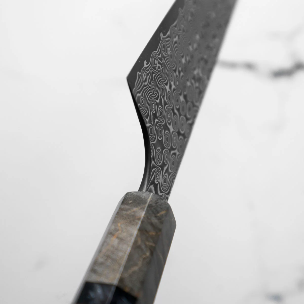Nigara Hamono SG2 Raindrop Damascus Gyuto 210mm - Image 9