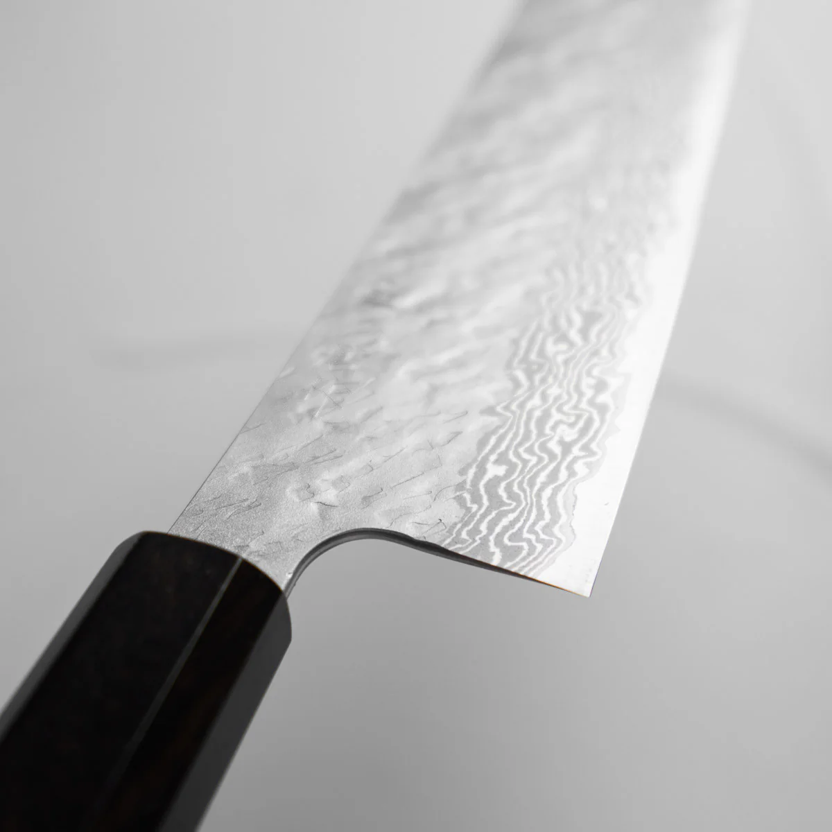 Nigara Hamono VG10 Tsuchime Damascus Kiritsuke 210mm - Image 5