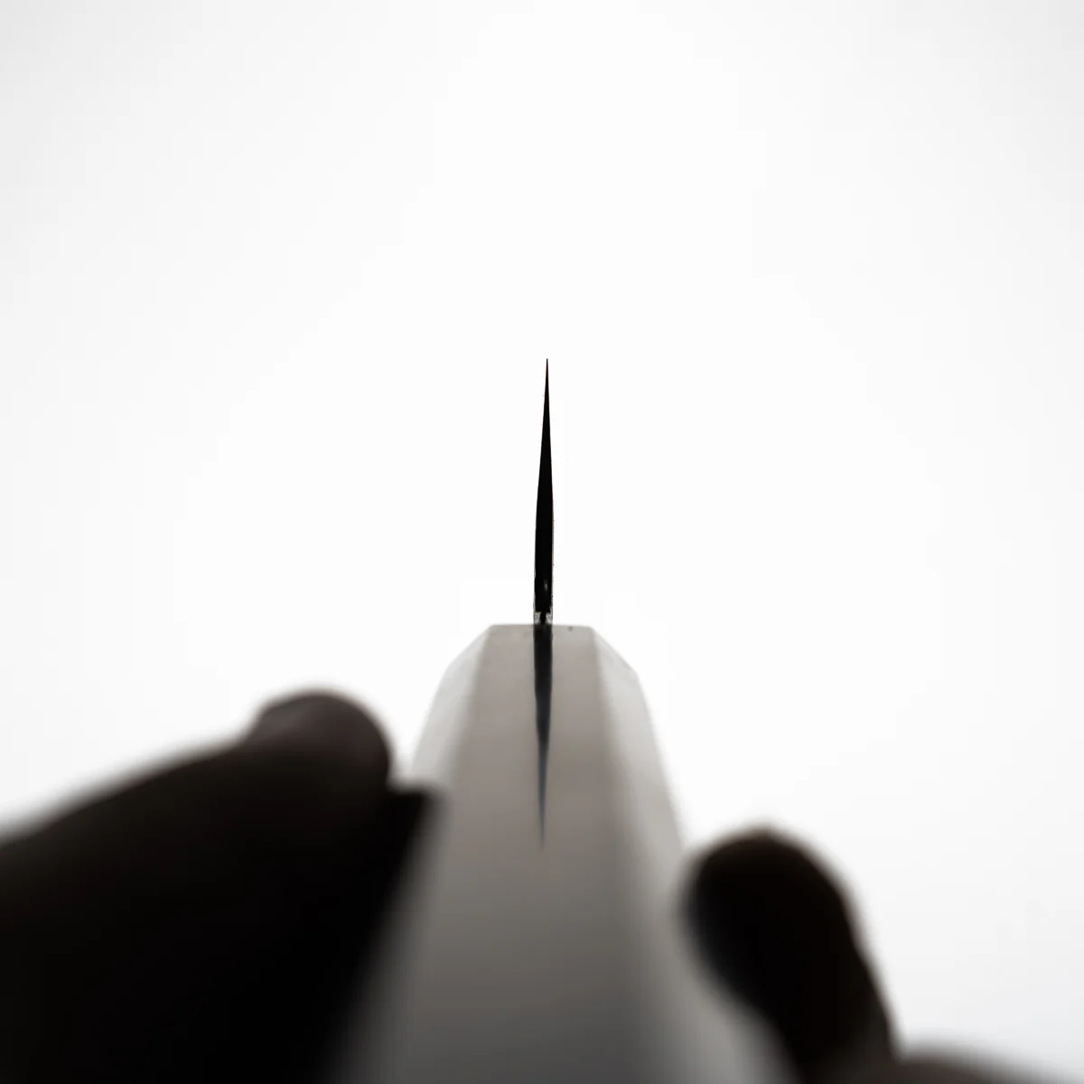 Okeya Ginsan Gyuto 210mm - Ebony - Image 9
